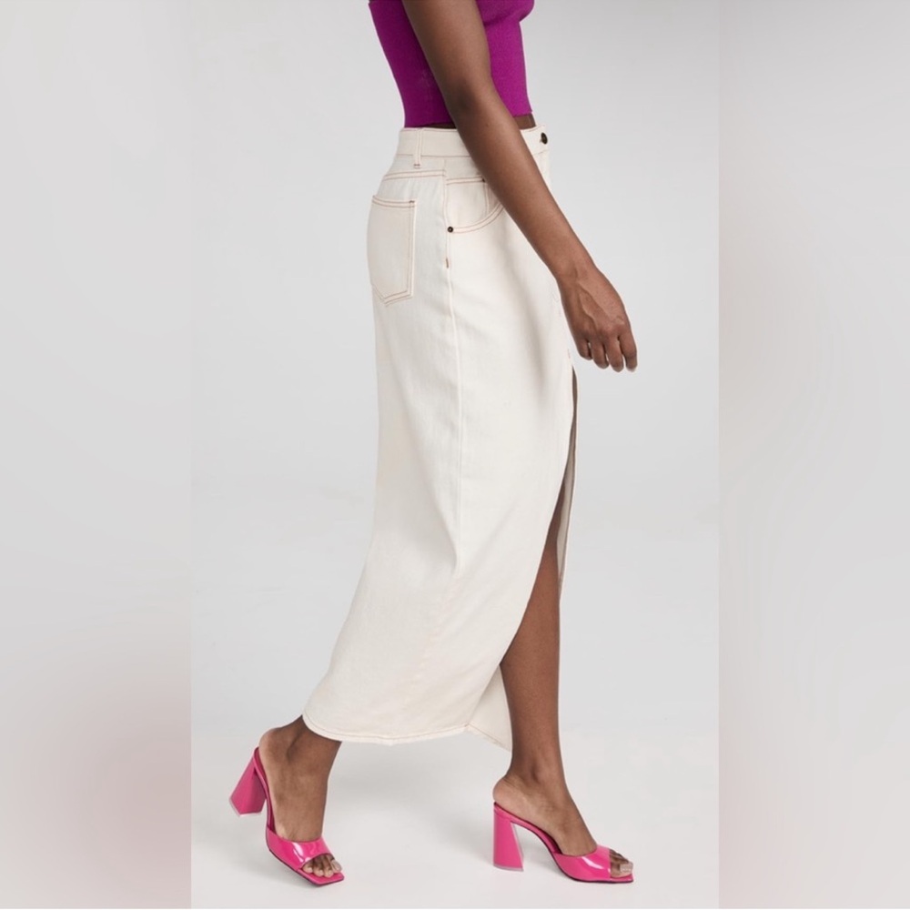 LIONESS long denim skirt M - Picture 4 of 5